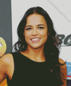 American Actress Michelle Rodriguez Diamond Painting