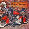 Antique Indian Motorcycle Diamond Painting