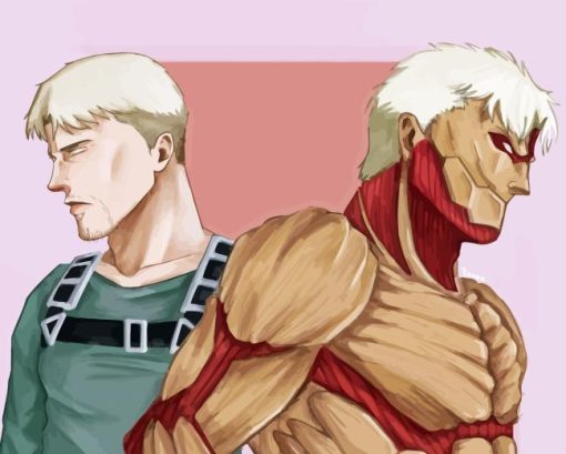 Attack On Titan Reiner Diamond Painting