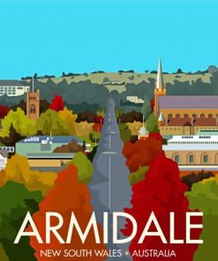 Australia Armidale City Poster Diamond Painting