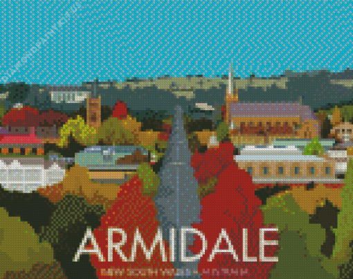 Australia Armidale City Poster Diamond Painting