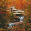 Autumn Fallingwaters Diamond Painting