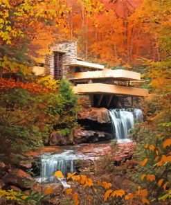 Autumn Fallingwaters Diamond Painting