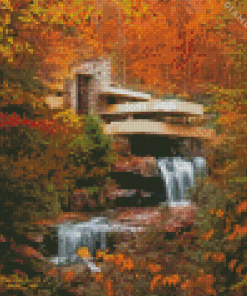 Autumn Fallingwaters Diamond Painting