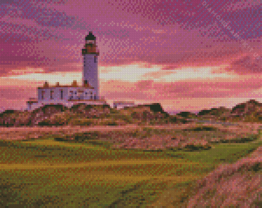 Ayrshire Coast Lighthouse Diamond Painting