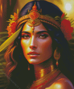 Aztec Princess Art Diamond Painting