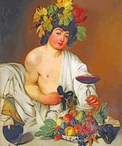 Bacchus Caravaggio Diamond Painting