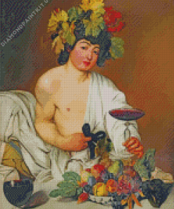 Bacchus Caravaggio Diamond Painting