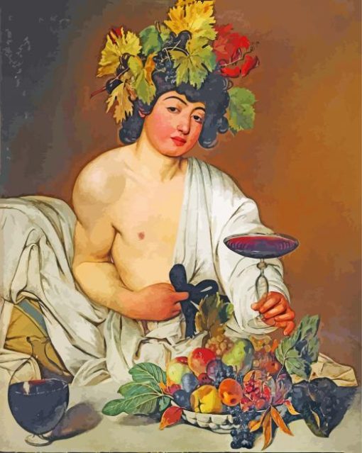 Bacchus Caravaggio Diamond Painting