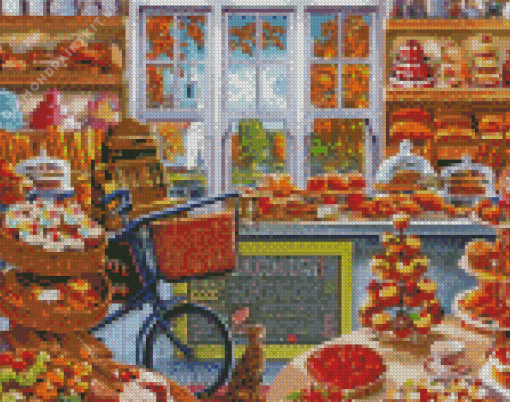 Bakery Shop Diamond Painting