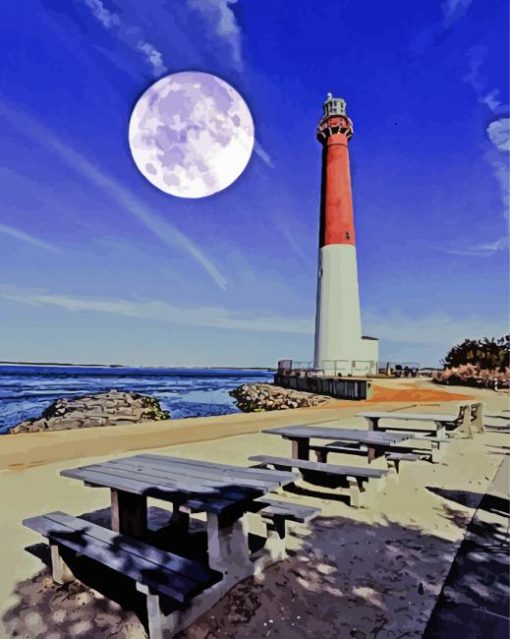 Barnegat Lighthouse Diamond Painting