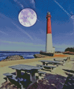 Barnegat Lighthouse Diamond Painting