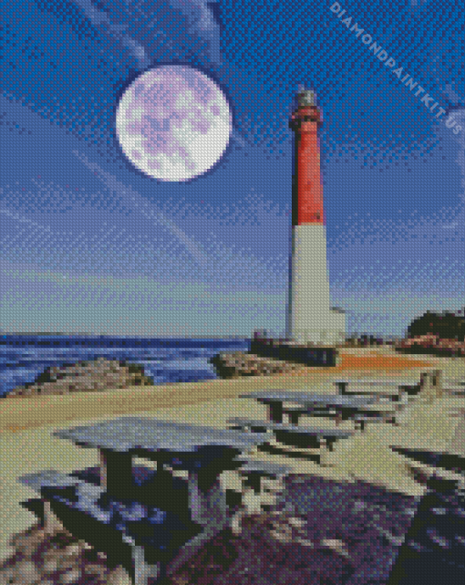 Barnegat Lighthouse Diamond Painting