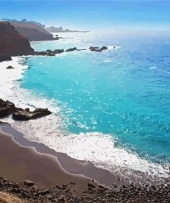 Beach Bollullo Tenerife Diamond Painting