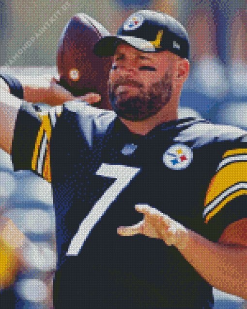 Ben Roethlisberger Footballer Diamond Painting