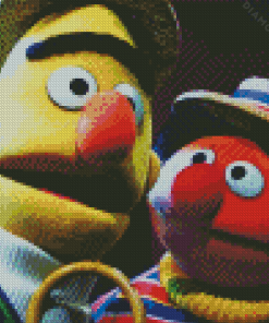 Bert and Ernie Characters Diamond Painting