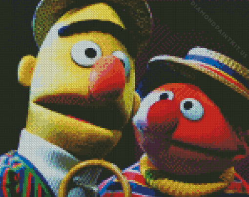 Bert and Ernie Characters Diamond Painting