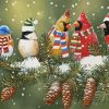 Birds Christmas Diamond Painting