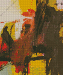 Black Reflections by Franz Kline Diamond Painting