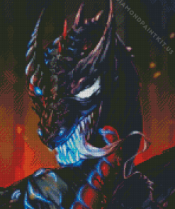 Black And Red Dragon Venom Diamond Painting