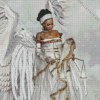 Black Angel Diamond Painting