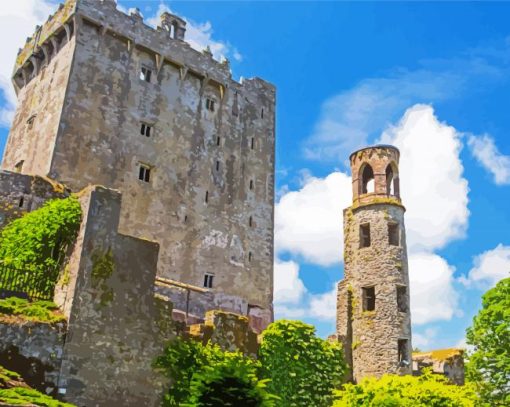 Blarney Castle And Tower Diamond Painting