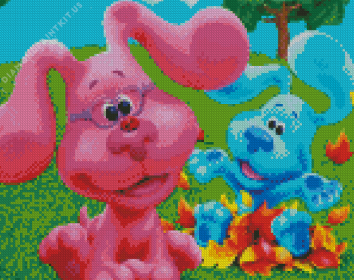 Blues Clues Diamond Painting