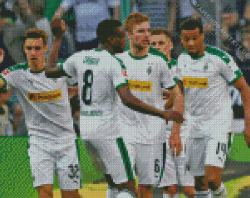 Borussia Monchengladbach Team Diamond Painting