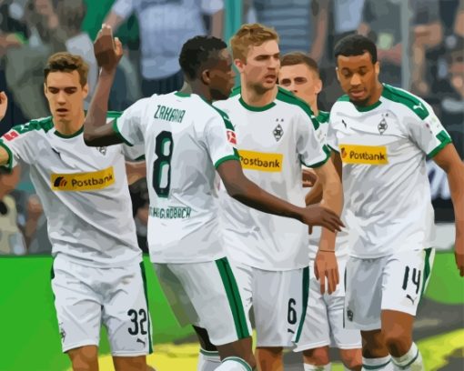 Borussia Monchengladbach Team Diamond Painting