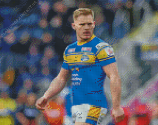 Brad Dwyer Leeds Rhinos Player Diamond Painting