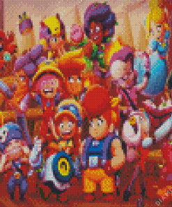 Brawlstars Characters Diamond Painting