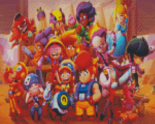 Brawlstars Characters Diamond Painting