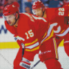 Calgary Flames Hockey Team Players Diamond Painting