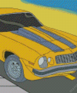 Camaro 1977 Art Diamond Painting