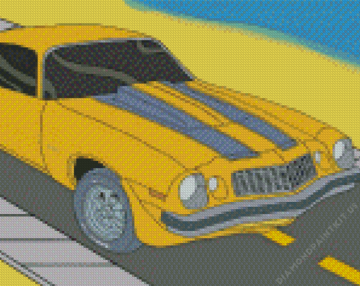 Camaro 1977 Art Diamond Painting