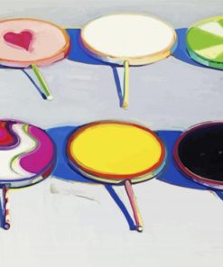 Candies by Wayne Thiebaud Marie Diamond Painting