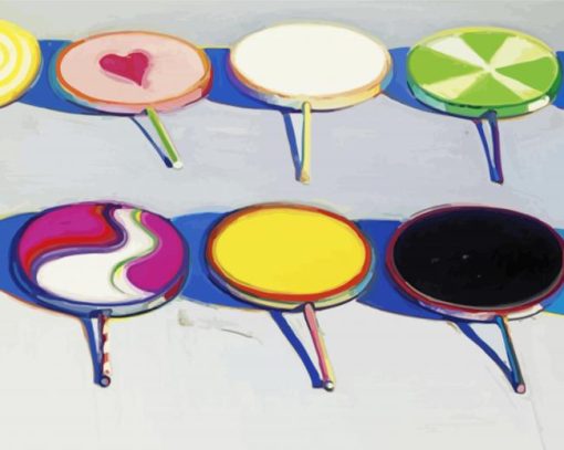 Candies by Wayne Thiebaud Marie Diamond Painting