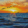 Captiva Island Florida Sunrise Diamond Painting