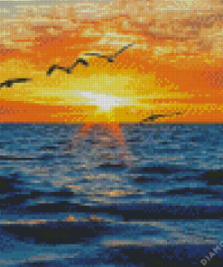 Captiva Island Florida Sunrise Diamond Painting