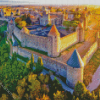 Carcassonne France Diamond Painting