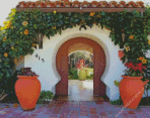 Casa Romantica Cultural Center and Gardens Diamond Painting