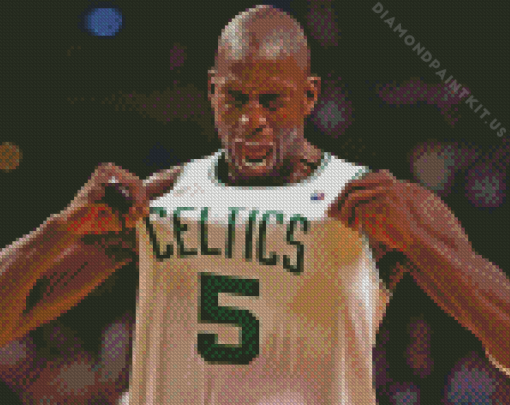 Celtics Player Kevin Garnett Diamond Painting