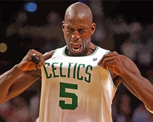 Celtics Player Kevin Garnett Diamond Painting