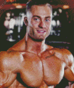 Chris Bumstead Bodybuilder Diamond Painting