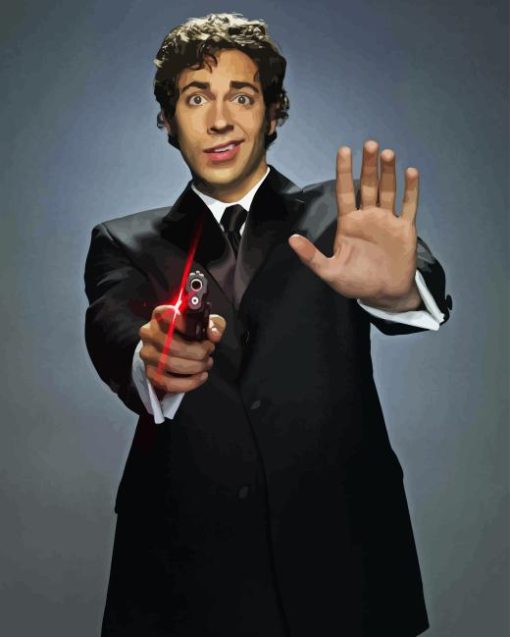 Chuck Bartowski Character Diamond Painting