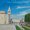 Church of St Donatus Zadar Croatia Diamond Painting