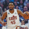 Cleveland Cavaliers Donovan Mitchell Diamond Painting