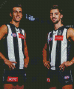 Collingwood Football Players Diamond Painting