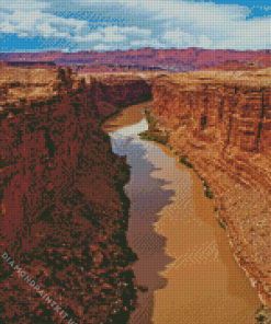 Colorado River Landscape Diamond Painting