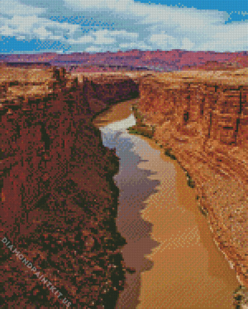 Colorado River Landscape Diamond Painting